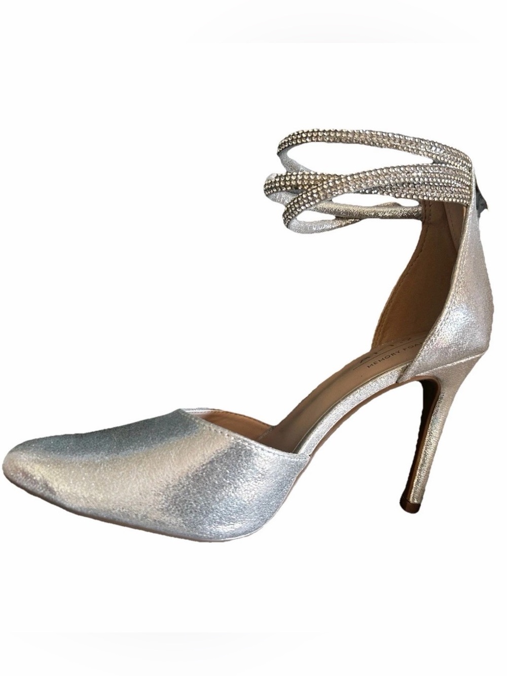 New!!! Apt. 9 Shimmering Silver high Heels